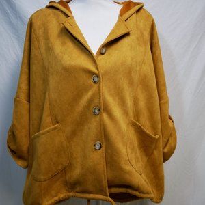Mustard Hooded Jacket